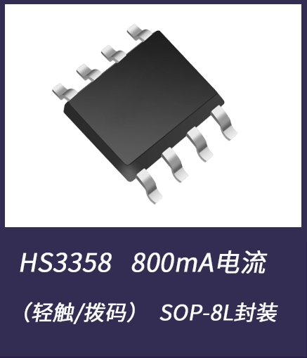 個護產品集成芯片HS3358